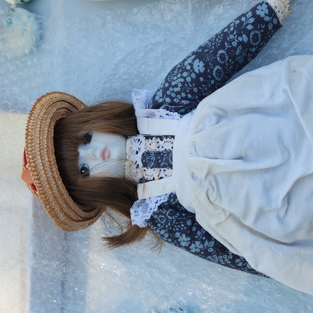 Vintage porcelain doll